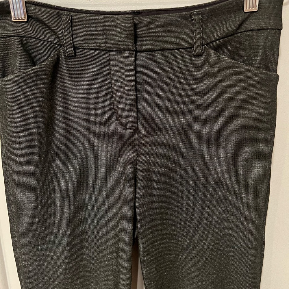 Express pants skinny mid rise size 2R color charcoal - Picture 6 of 10